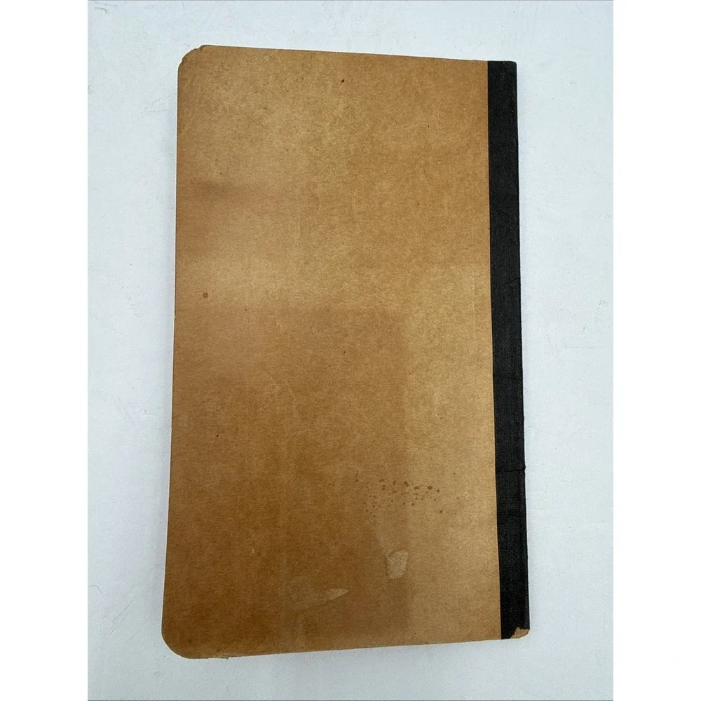Perfection Weekly Time Book Vintage Booklet Keep Up With Your Time‎